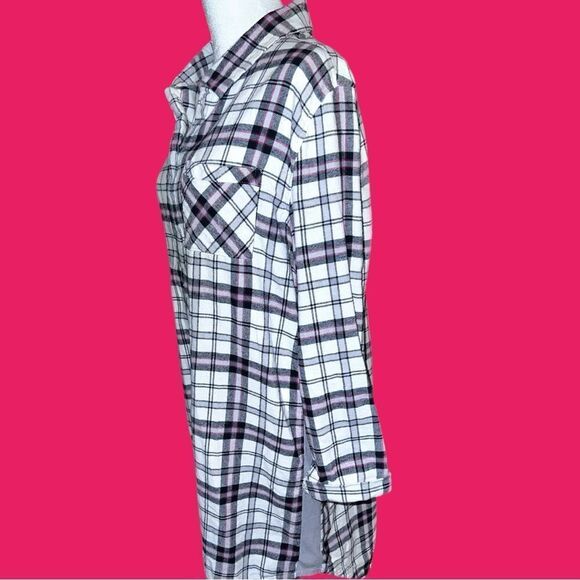Serra new plaid flannel nightgown! - Picture 7 of 8